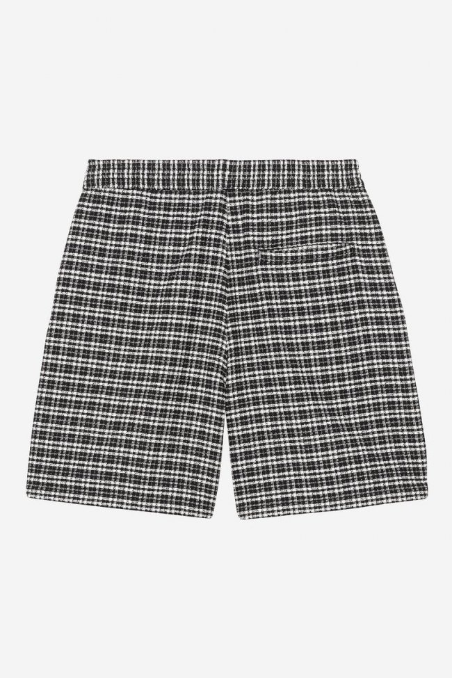 Carhartt Kander Short - Kander Check, Black Carhartt Kander Short - Kander Check, Black