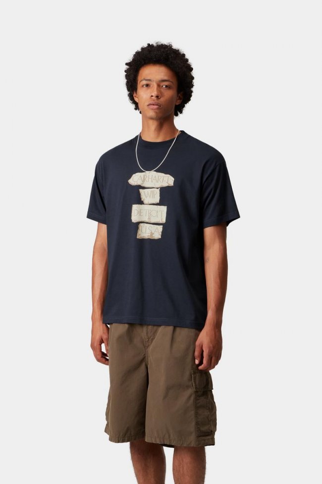 Carhartt S/S Masterpiece T-Shirt - Air Force Blue