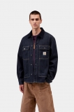 Carhartt Oakland Shirt Jac - Blue / Dark Navy, Rinsed Carhartt Oakland Shirt Jac - Blue / Dark Navy, Rinsed
