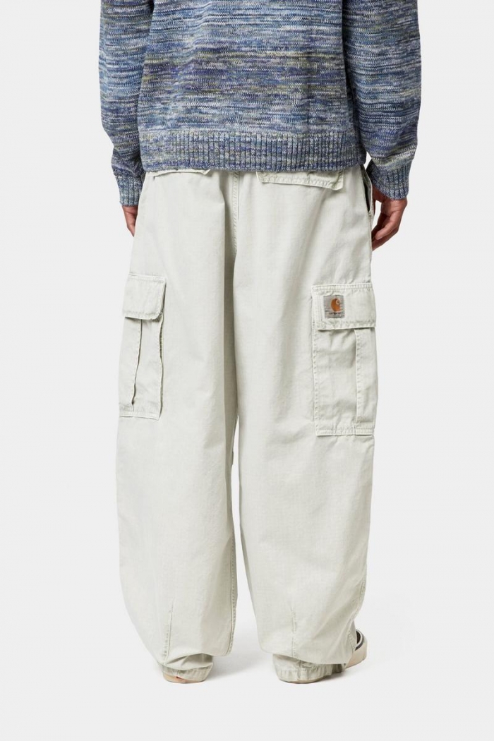Carhartt Cole Cargo Pant - Dollar Green, Chalk wash