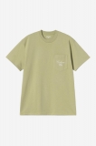 Carhartt S/S Longhand Pocket T-Shirt - Gentle Green / White Carhartt S/S Longhand Pocket T-Shirt - Gentle Green / White