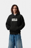 Carhartt Hooded Bumper Sticker Sweatshirt - Black Carhartt Hooded Bumper Sticker Sweatshirt - Black