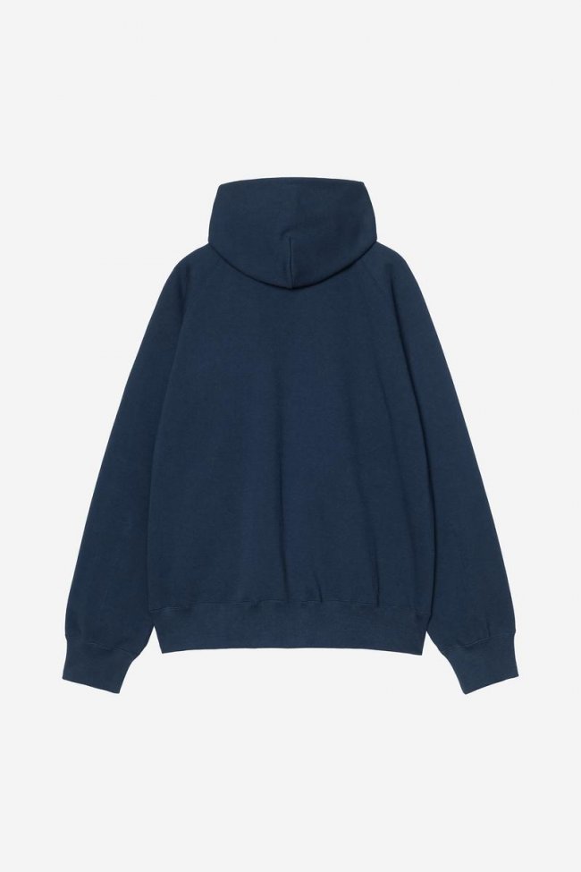 Carhartt sacai x Carhartt WIP Cotton Jersey Hoodie - Sacai Blue