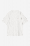 Carhartt S/S WIP Label T-Shirt - Ash Heather