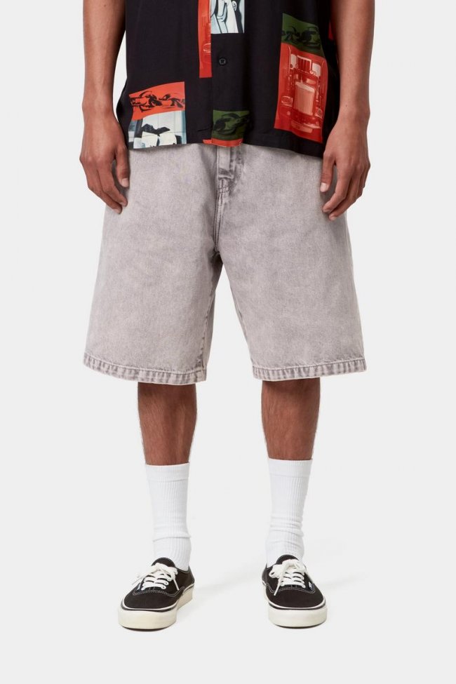 Carhartt Landon Short - Shale, Chalk wash