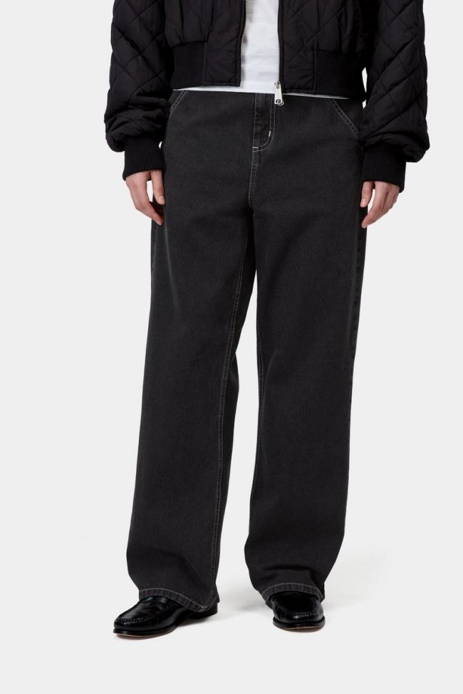 Carhartt Simple Pant - Black, Stone washed Carhartt Simple Pant - Black, Stone washed
