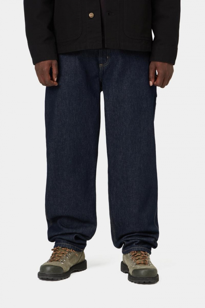Carhartt Single Knee Pant - Blue, Rinsed