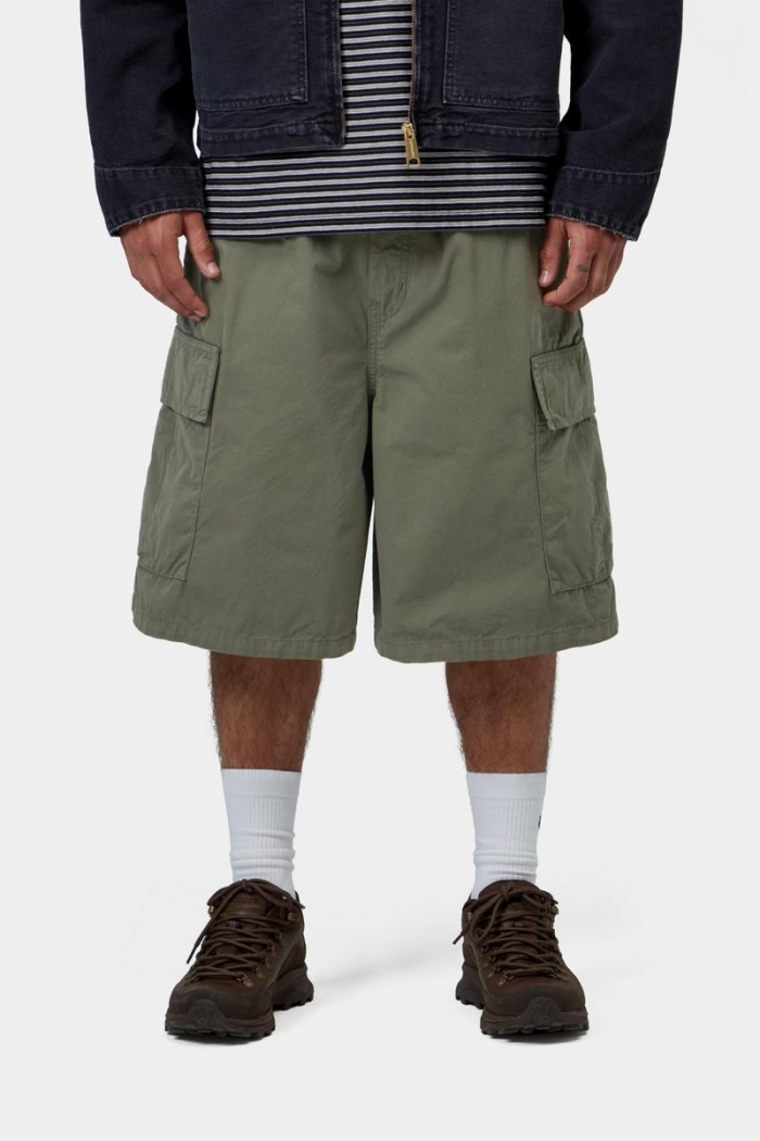 Carhartt Mandler Cargo Short - Leaf, Garment dyed