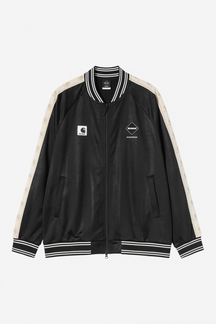 Carhartt F.C.Real Bristol x Carhartt WIP Varsity Track Jersey Blouson - Black