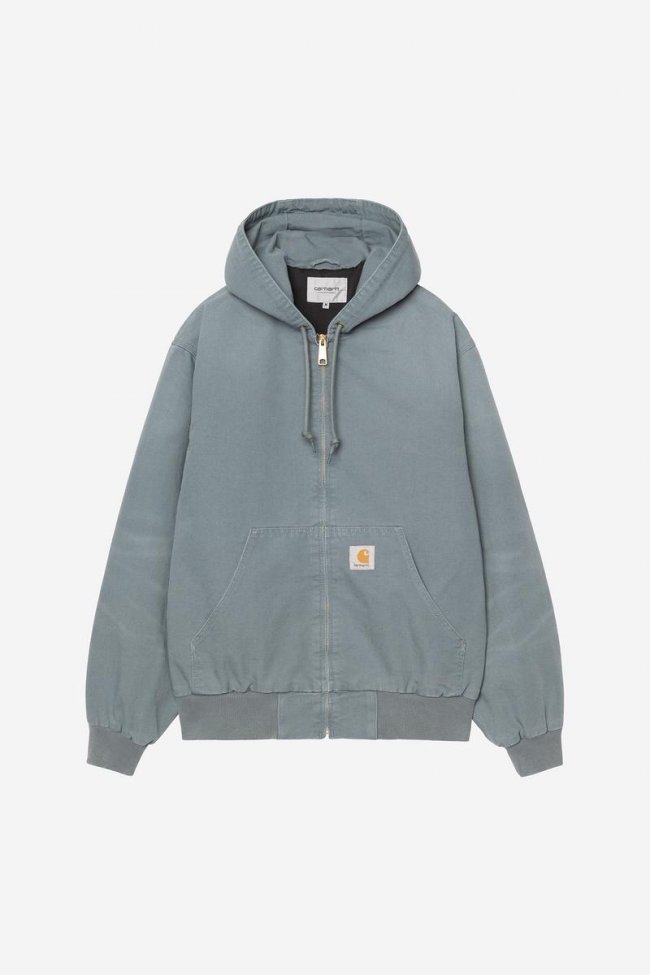 Carhartt OG Active Jacket - Cozy Blue, Stone canvas