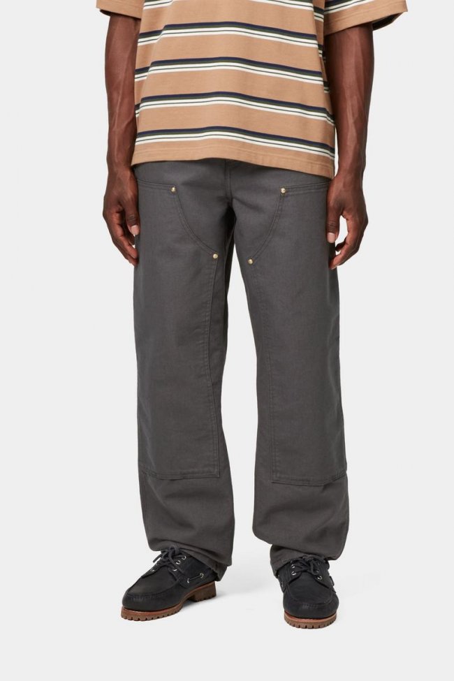 Carhartt Double Knee Pant - Graphite, Rinsed