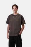 Carhartt S/S Boxed T-Shirt - Tobacco, Garment dyed Carhartt S/S Boxed T-Shirt - Tobacco, Garment dyed