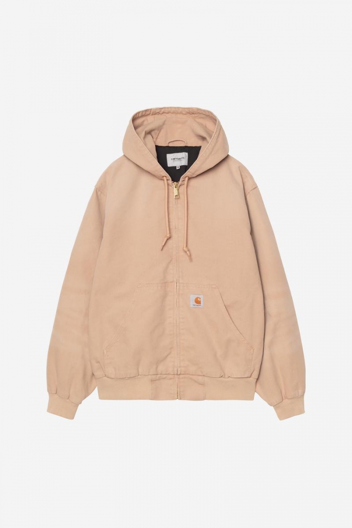 Carhartt OG Active Jacket - Dusty H Brown, Stone canvas