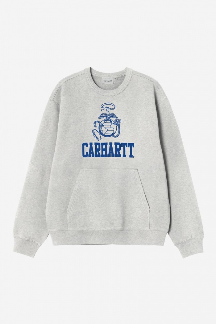 Carhartt Pond Corps Sweatshirt - Ash Heather