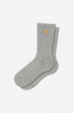 Carhartt Chase Socks - Grey Heather / Gold Carhartt Chase Socks - Grey Heather / Gold