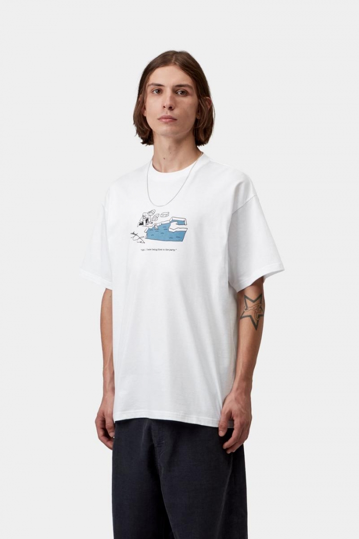Carhartt S/S Ice Fishing T-Shirt - White