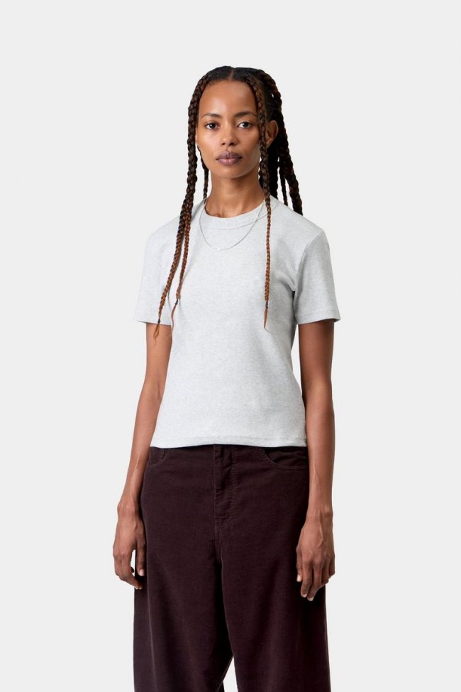 Carhartt S/S Philipa T-Shirt - Ash Heather