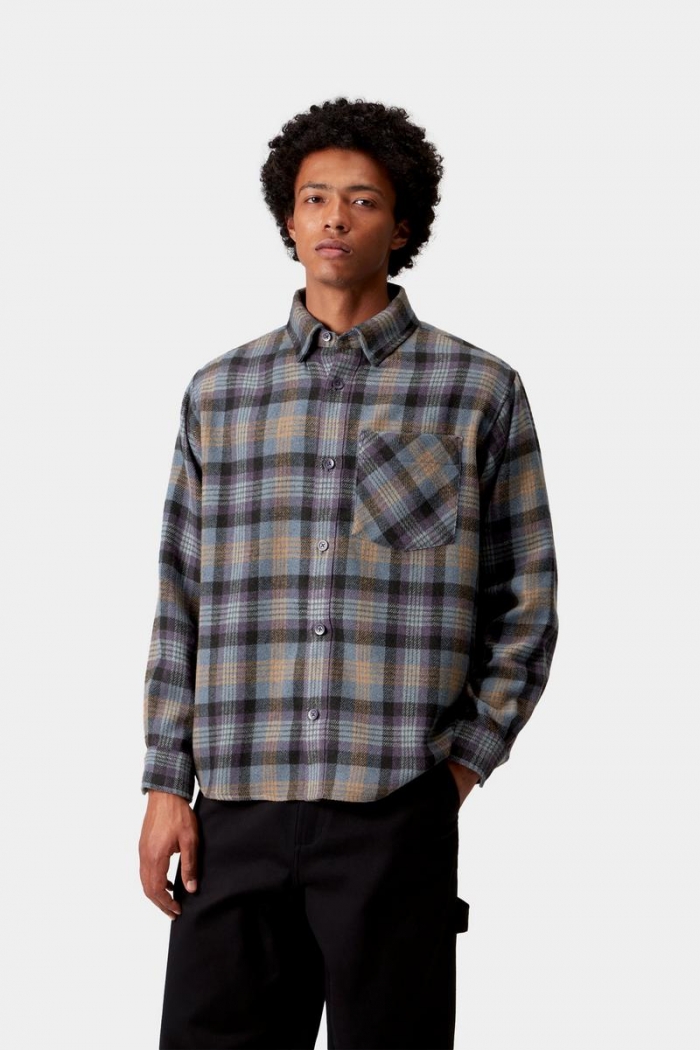 Carhartt L/S Dern Shirt - Dern Check, Lokers