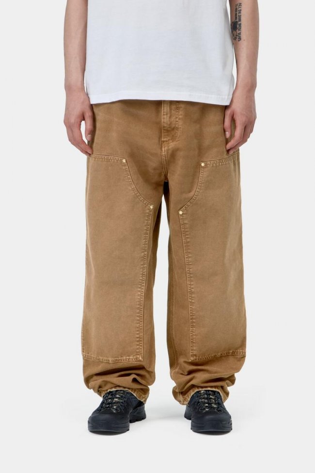 Carhartt OG Double Knee Pant - Hamilton Brown, Destroy wash Carhartt OG Double Knee Pant - Hamilton Brown, Destroy wash
