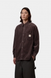 Carhartt L/S Loyde Shirt - Palisander, Rinsed