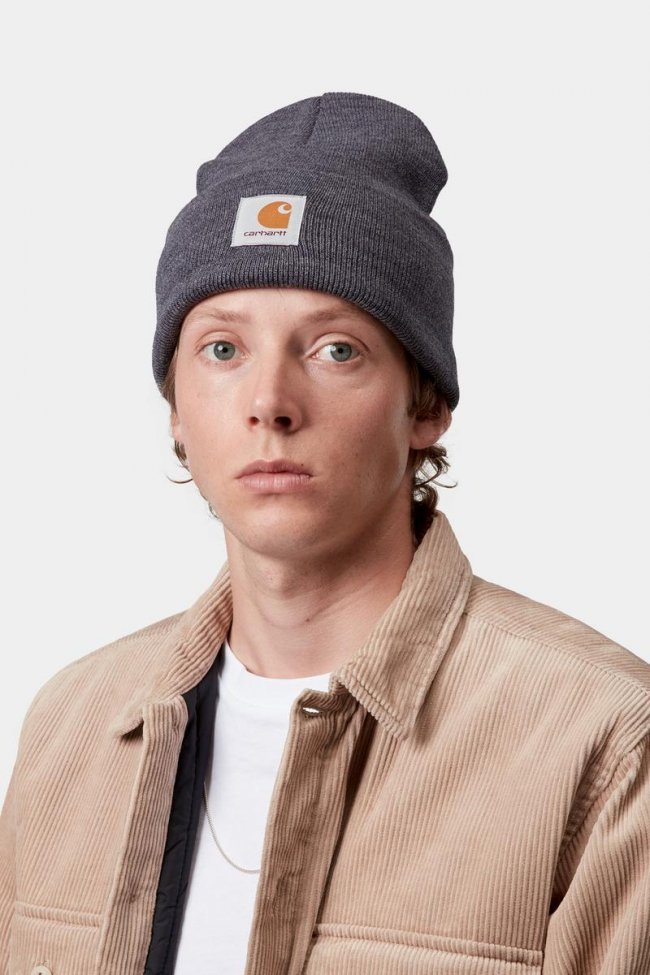 Carhartt Acrylic Watch Hat - Dark Grey Heather Carhartt Acrylic Watch Hat - Dark Grey Heather