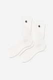 Carhartt Madison Pack Socks - White / Black + White / Black Carhartt Madison Pack Socks - White / Black + White / Black