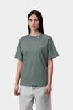 Carhartt S/S Chase T-Shirt - Velvet Green / Gold