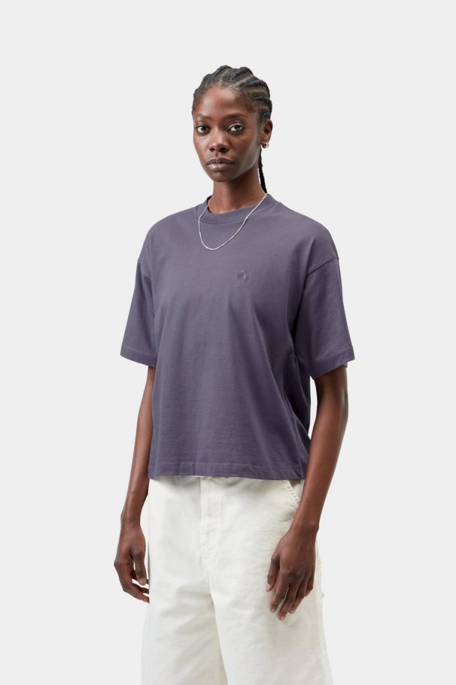 Carhartt S/S Chester T-Shirt - Shady Purple