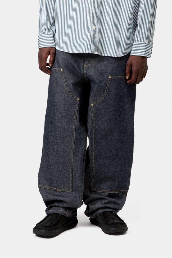 Carhartt OG Double Knee Pant - Blue, Rigid