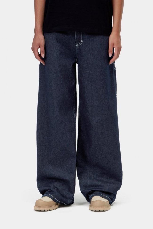 Carhartt Jens Pant - Blue, Rinsed