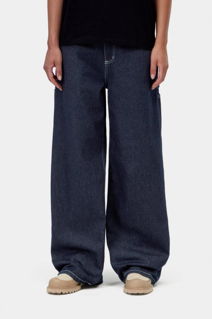 Carhartt Jens Pant - Blue, Rinsed