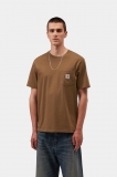 Carhartt S/S Pocket T-Shirt - WIP H Brown Carhartt S/S Pocket T-Shirt - WIP H Brown