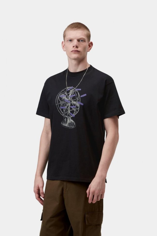Carhartt S/S Fan T-Shirt - Black