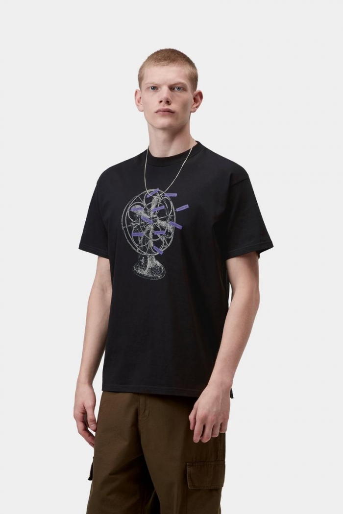 Carhartt S/S Fan T-Shirt - Black