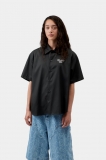 Carhartt S/S Travon Shirt - Black / Wax Carhartt S/S Travon Shirt - Black / Wax