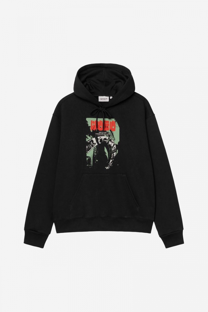 Carhartt Ishin Denshin Hoodie - Black