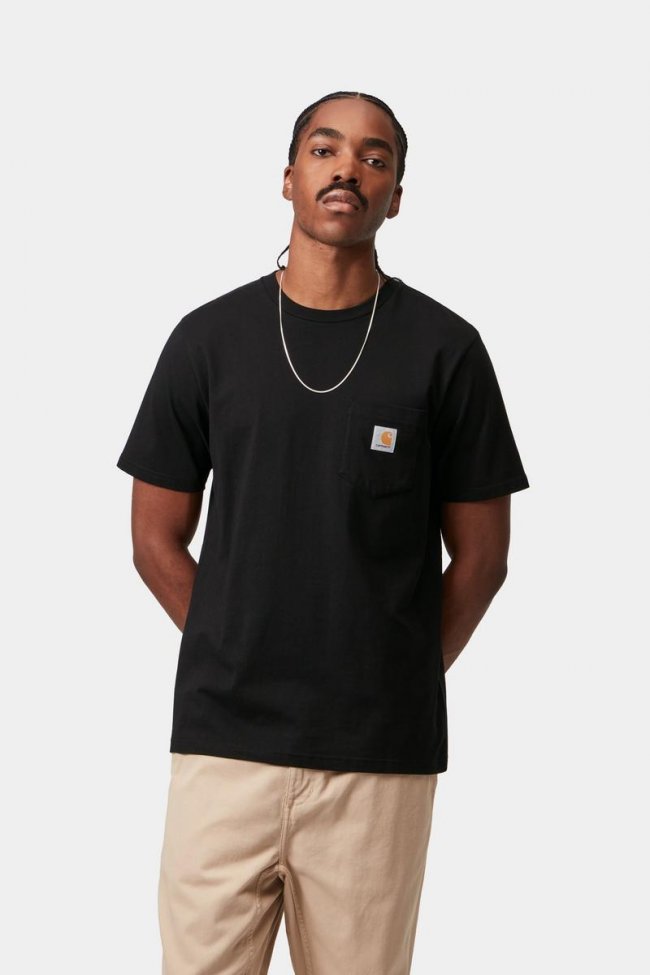 Carhartt S/S Pocket T-Shirt - Black
