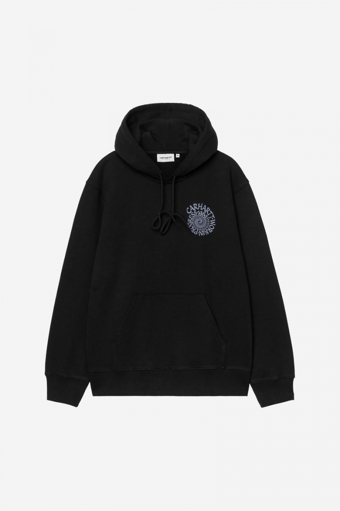 Carhartt Hooded Spiral Sweatshirt - Black