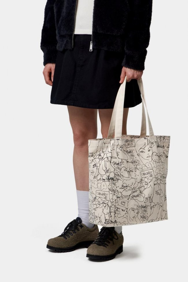 Carhartt Blinkerfluid Tote - Blinkerfluid Print, Natural