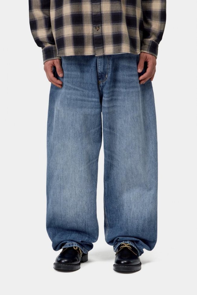 Carhartt OG Single Knee Pant - Blue, Marble used wash Carhartt OG Single Knee Pant - Blue, Marble used wash