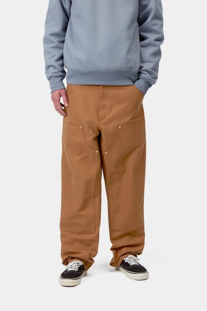 Carhartt Double Knee Pant - Hamilton Brown, Rigid