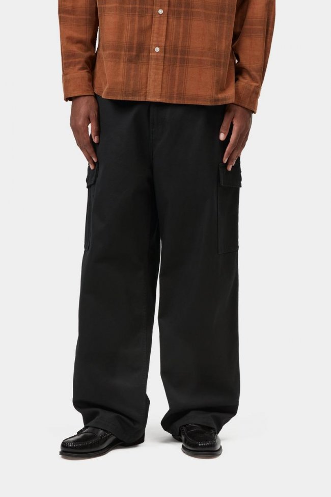 Carhartt Brady Cargo Pant - Black, Rinsed