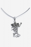 Carhartt Playing Cards Pendant - Silver