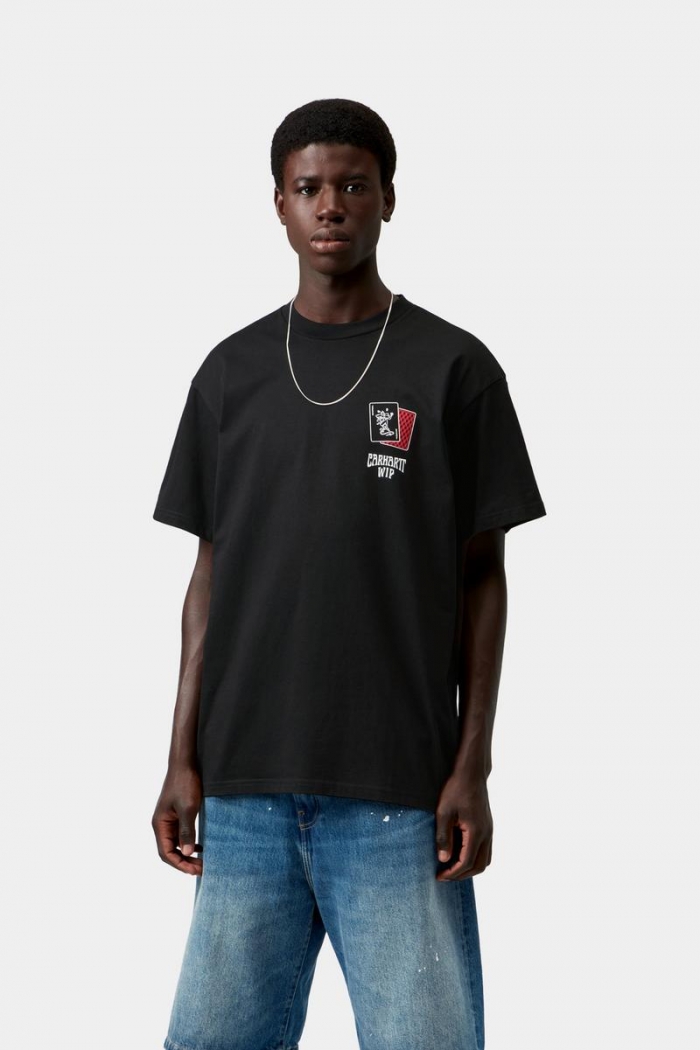 Carhartt S/S Playing Card T-Shirt - Black
