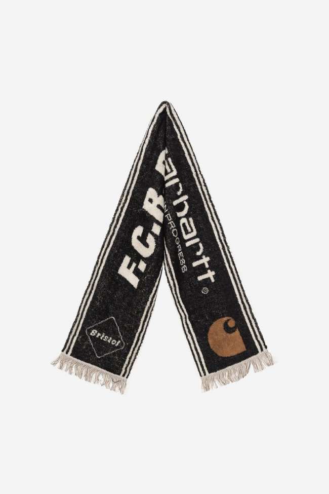 Carhartt F.C.Real Bristol x Carhartt WIP Supporter Towel Muffler - Black
