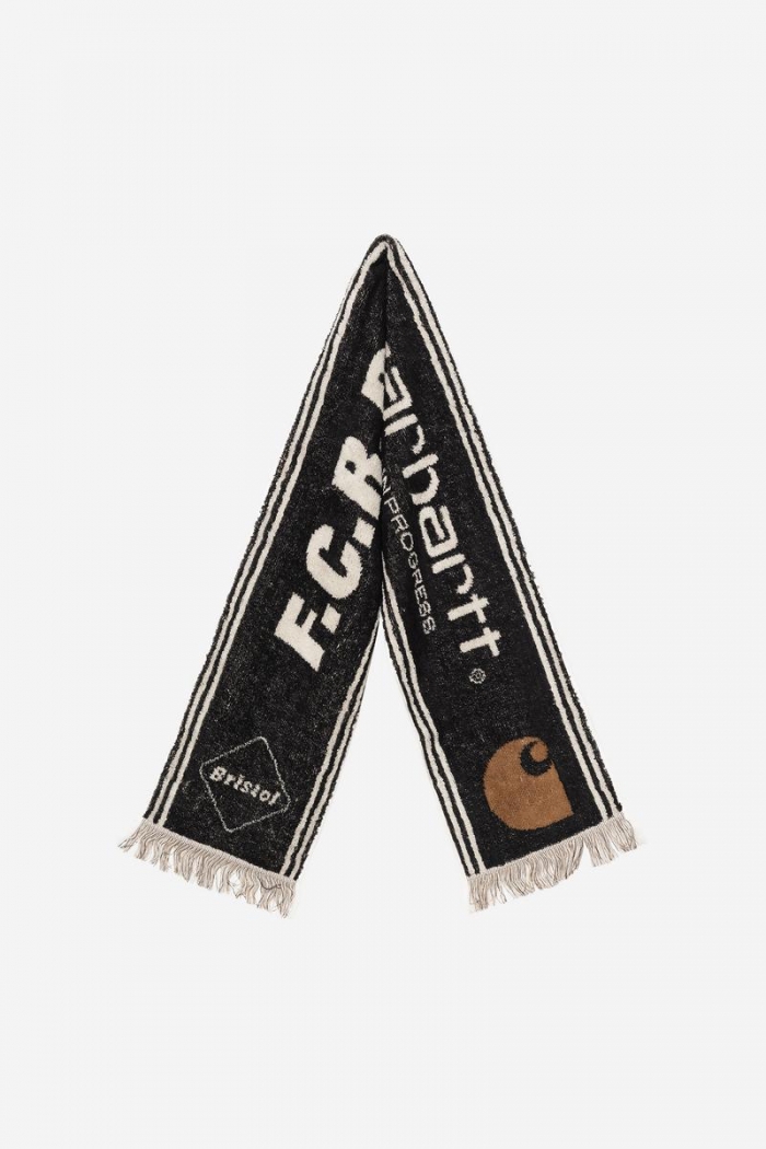 Carhartt F.C.Real Bristol x Carhartt WIP Supporter Towel Muffler - Black
