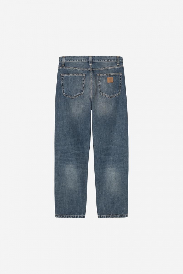 Carhartt Aaron Pant - Blue, Dark used wash