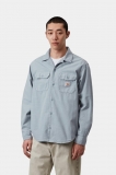 Carhartt L/S Kelsey Shirt - Mirror, Garment dyed Carhartt L/S Kelsey Shirt - Mirror, Garment dyed