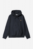 Carhartt Hooded American Script Sweatshirt - Deep Night