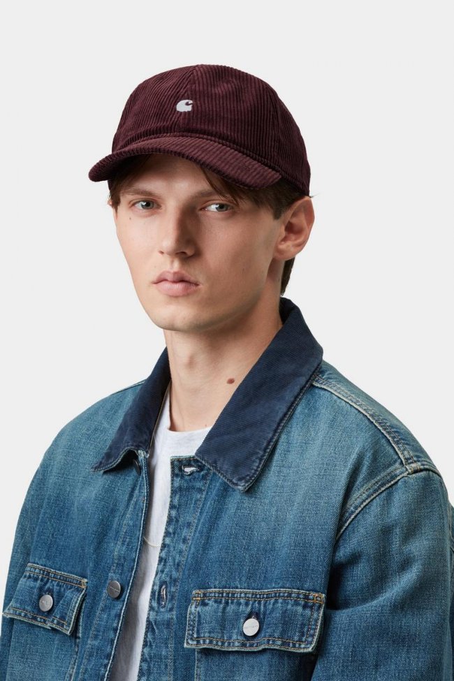 Carhartt Harlem Cap - Amarone / White